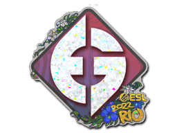 Sticker | Evil Geniuses (Glitter) | Rio 2022