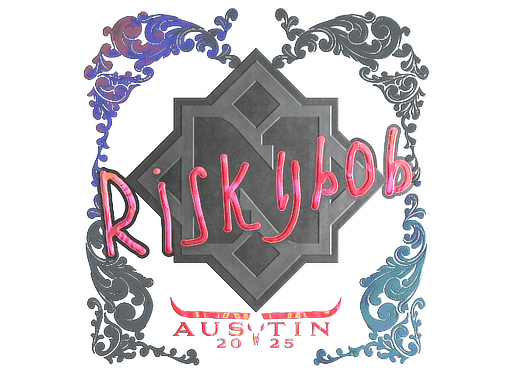 Sticker | riskyb0b (Holo) | Austin 2025