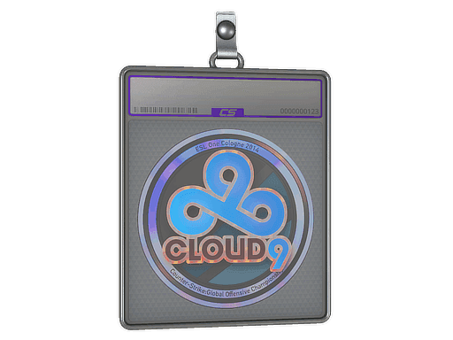 Sticker Slab | Cloud9 (Holo) | Cologne 2014