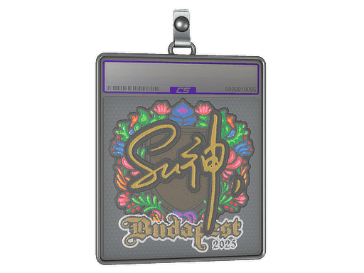 Sticker Slab | C4LLM3SU3 (Embroidered) | Budapest 2025