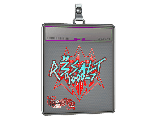 Sticker Slab | r3salt (Holo) | Paris 2023