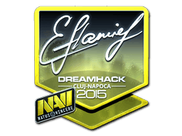 Sticker | flamie (Foil) | Cluj-Napoca 2015