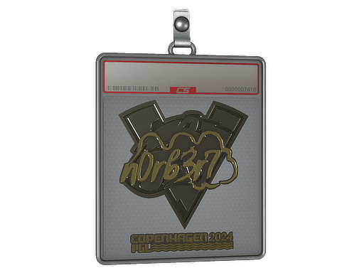 Sticker Slab | n0rb3r7 (Gold) | Copenhagen 2024