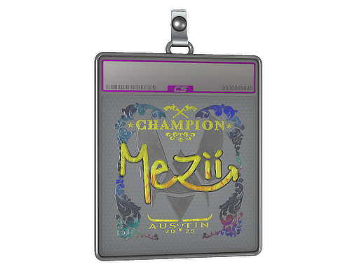 Sticker Slab | mezii (Holo, Champion) | Austin 2025