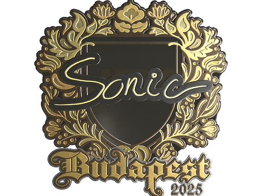 Sticker | Sonic (Gold) | Budapest 2025