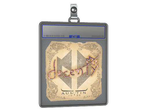 Sticker Slab | decenty | Austin 2025