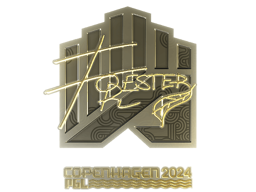 Sticker | Forester (Gold) | Copenhagen 2024