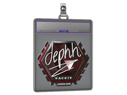 Sticker Slab | dephh (Foil) | London 2018