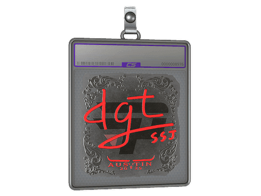 Sticker Slab | dgt (Foil) | Austin 2025