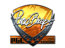 Sticker | pashaBiceps (Foil) | Krakow 2017