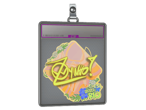 Sticker Slab | ZywOo (Holo) | Rio 2022