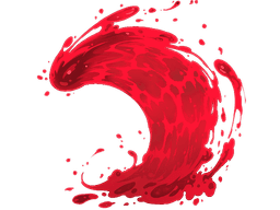 Sticker | Ruby Wave (Lenticular)