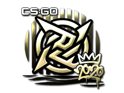 Sticker | Ninjas in Pyjamas (Gold) | 2020 RMR