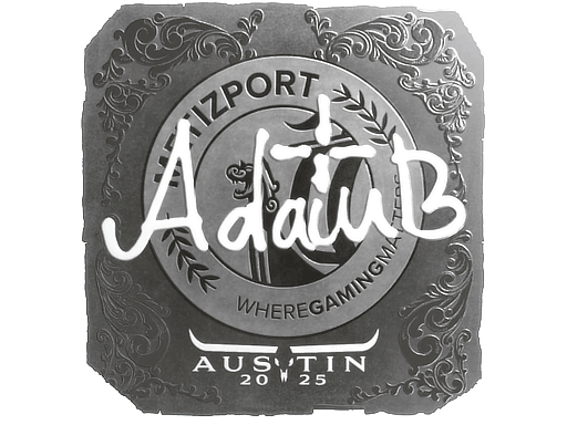 Sticker | adamb (Foil) | Austin 2025