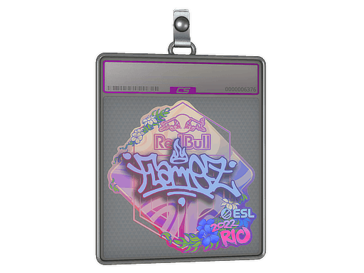 Sticker Slab | FlameZ (Holo) | Rio 2022