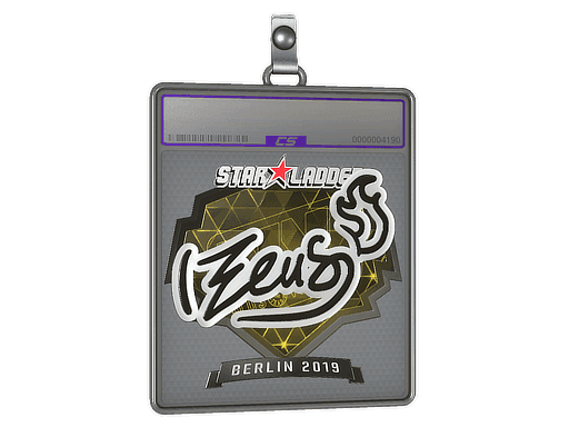 Sticker Slab | Zeus (Foil) | Berlin 2019