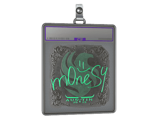 Sticker Slab | m0NESY (Foil) | Austin 2025