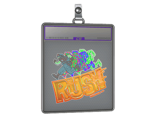 Sticker Slab | Rush 4x20 (Holo)