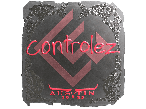 Sticker | controlez (Foil) | Austin 2025