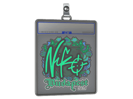 Sticker Slab | NiKo | Budapest 2025