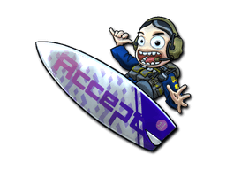 Sticker | Akihabara Accept Surf Ava (Foil)