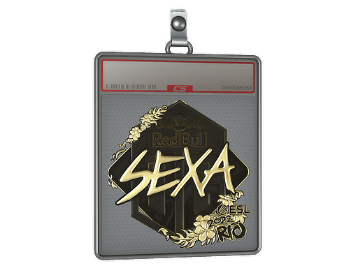 Sticker Slab | nexa (Gold) | Rio 2022