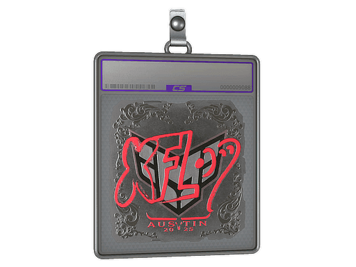 Sticker Slab | xfl0ud (Foil) | Austin 2025