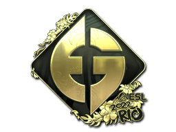 Sticker | Evil Geniuses (Gold) | Rio 2022