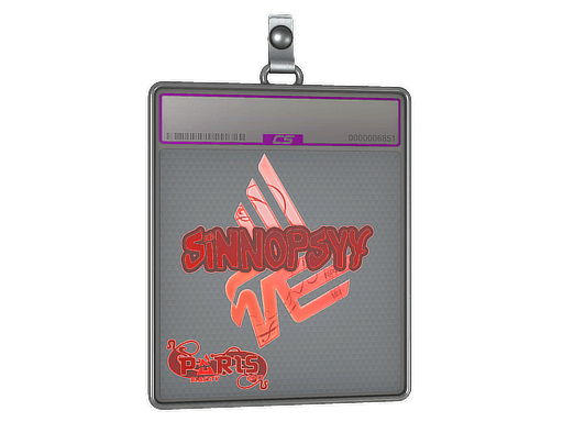 Sticker Slab | sinnopsyy (Holo) | Paris 2023