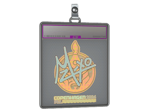 Sticker Slab | mzinho (Holo) | Copenhagen 2024