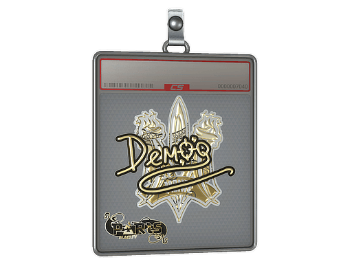 Sticker Slab | DemQQ (Gold) | Paris 2023