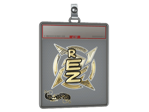 Sticker Slab | REZ (Gold) | Paris 2023