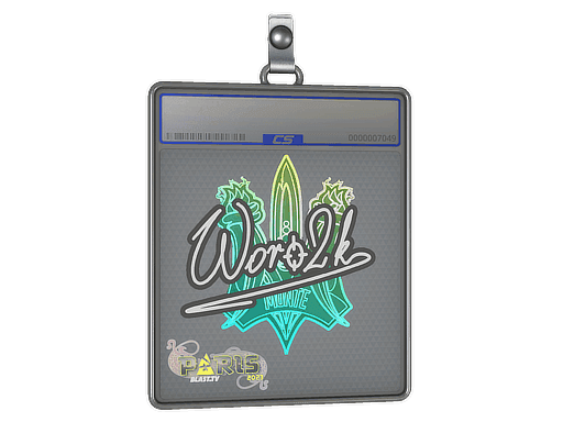 Sticker Slab | Woro2k | Paris 2023