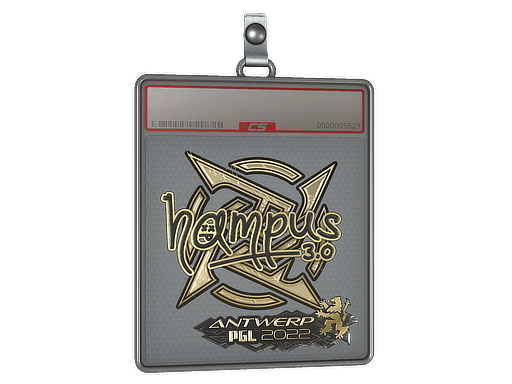 Sticker Slab | hampus (Gold) | Antwerp 2022