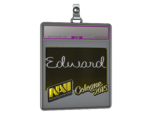 Sticker Slab | Edward (Foil) | Cologne 2015