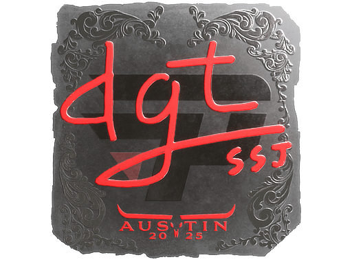 Sticker | dgt (Foil) | Austin 2025