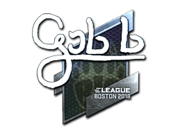 Sticker | gob b (Foil) | Boston 2018