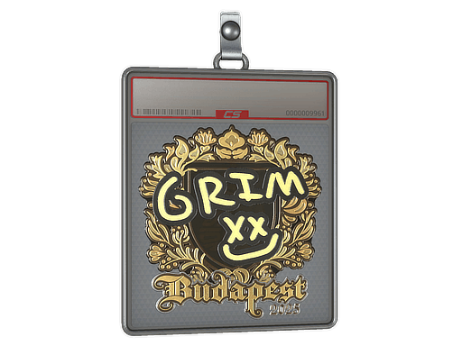 Sticker Slab | Grim (Gold) | Budapest 2025