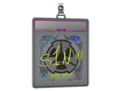 Sticker Slab | s1n (Holo) | Austin 2025