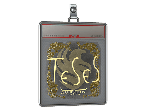 Sticker Slab | TeSeS (Gold) | Austin 2025