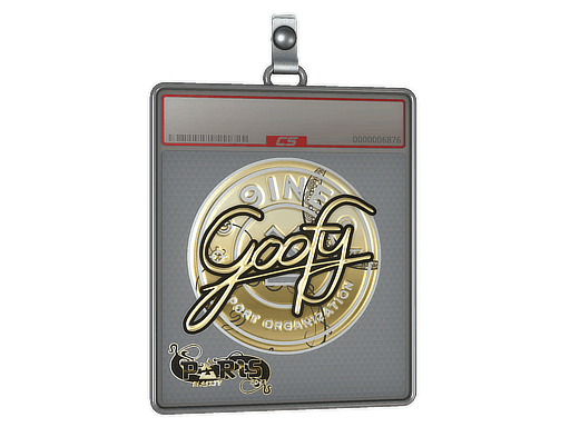 Sticker Slab | Goofy (Gold) | Paris 2023