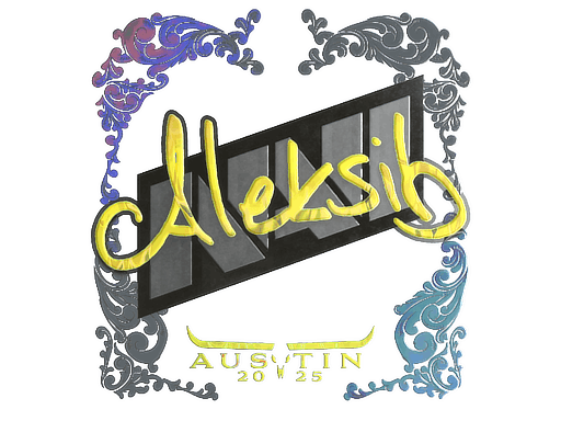 Sticker | Aleksib (Holo) | Austin 2025