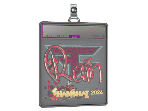 Sticker Slab | rain (Holo) | Shanghai 2024