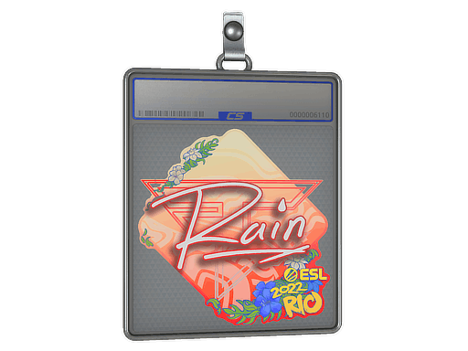 Sticker Slab | rain | Rio 2022