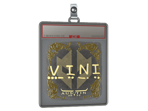 Sticker Slab | VINI (Gold) | Austin 2025