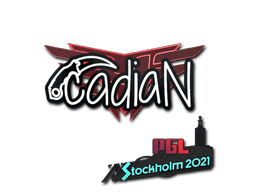 Sticker | cadiaN | Stockholm 2021