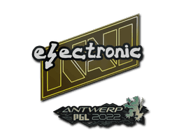 Sticker | electronic | Antwerp 2022