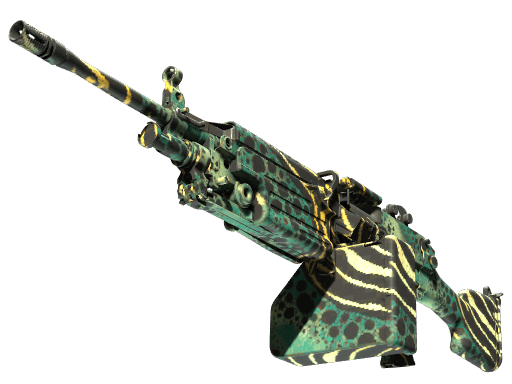 M249 | Emerald Poison Dart - Factory New