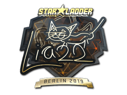 Sticker | Liazz (Gold) | Berlin 2019