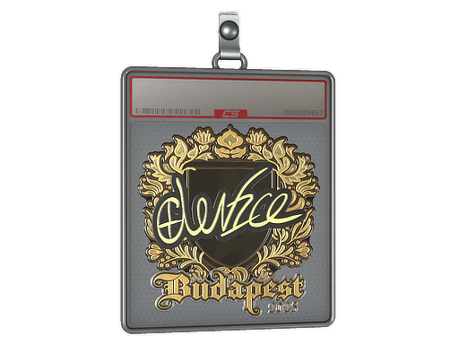 Sticker Slab | device (Gold) | Budapest 2025